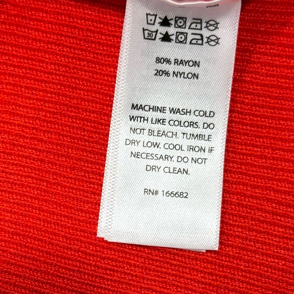 HOUSE OF HARLOW 1960 Ribbed Knit Luxe Essentials Stretchy Halter Crop NWT Large - Picture 5 of 7